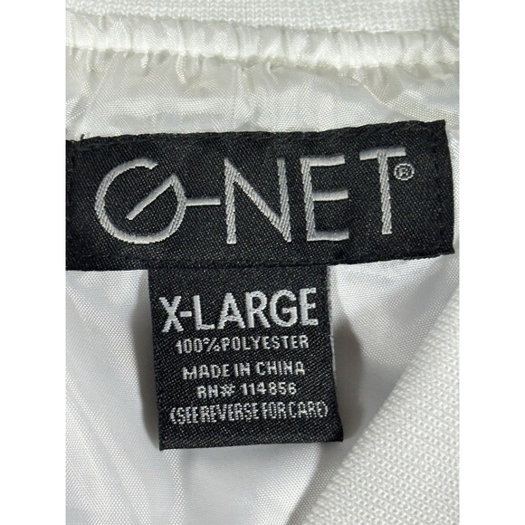 G-Net Men's Light Wind Breaker Jacket with Red, White, and Blue Striped XL - Picture 12 of 15